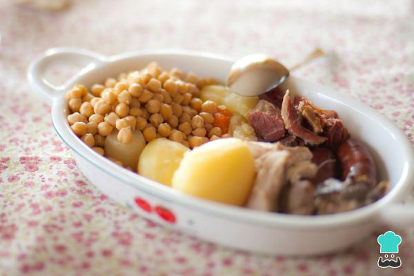 Recetas caseras de la abuela - Cocido madrileño