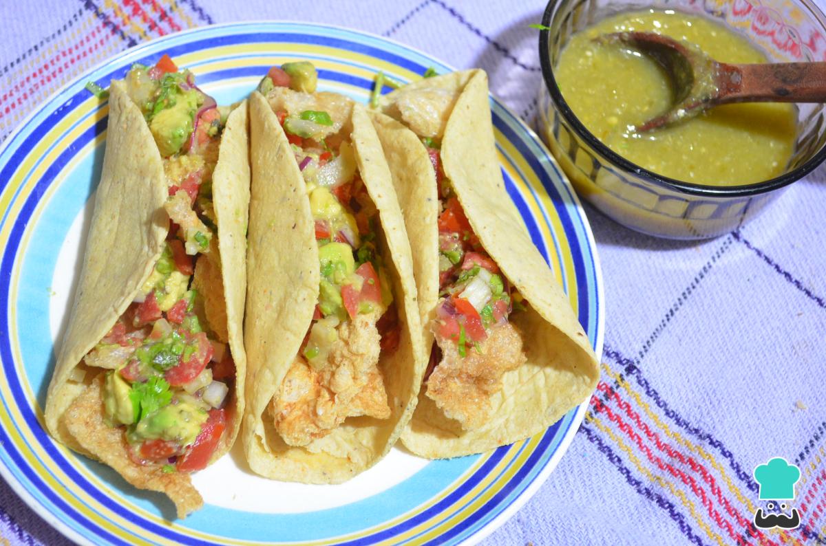 Receta de Tacos de chicharrón