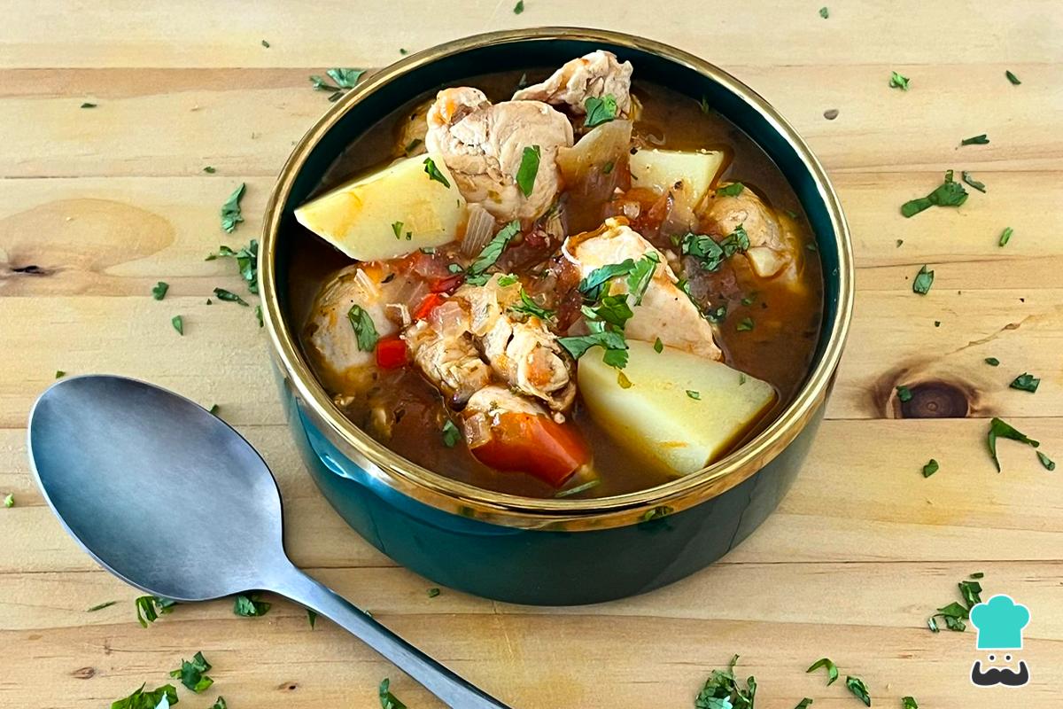 Receta de Estofado de pollo chileno
