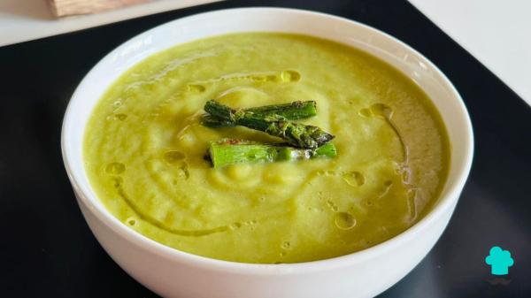 Receta de Crema de espárragos trigueros: sana, rápida y deliciosa
