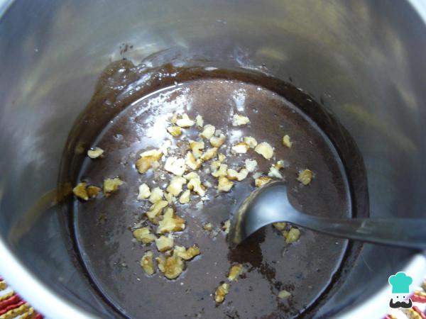 Receta de Fudge de chocolate y nueces - Paso 3