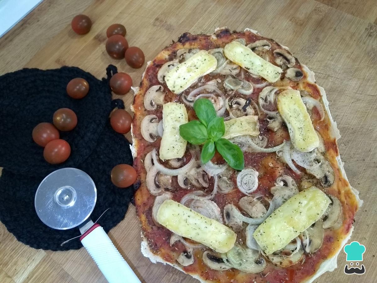 Receta de Pizza con masa madre