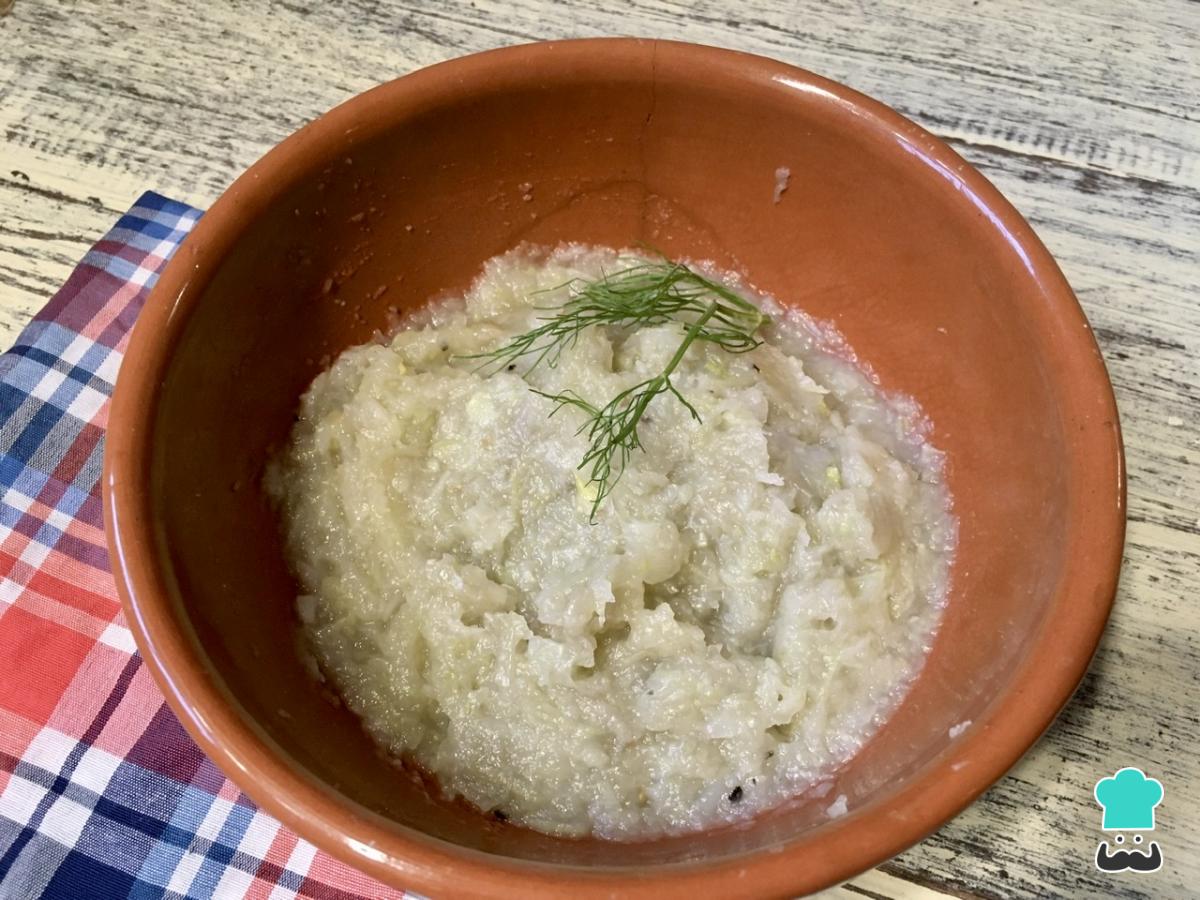 Receta de Puré de hinojo