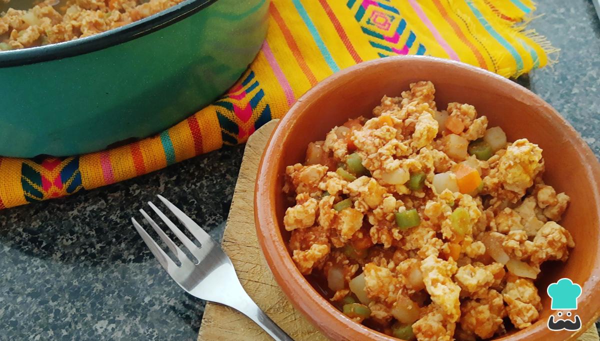 Receta de Picadillo de pollo