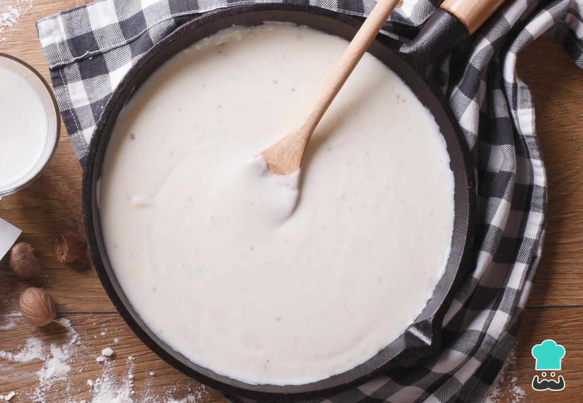 Receta de Salsa bechamel