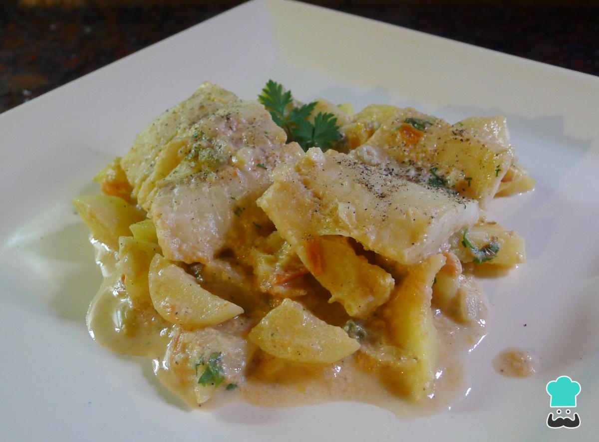 Receta de Bacalao con Patatas a la Leche