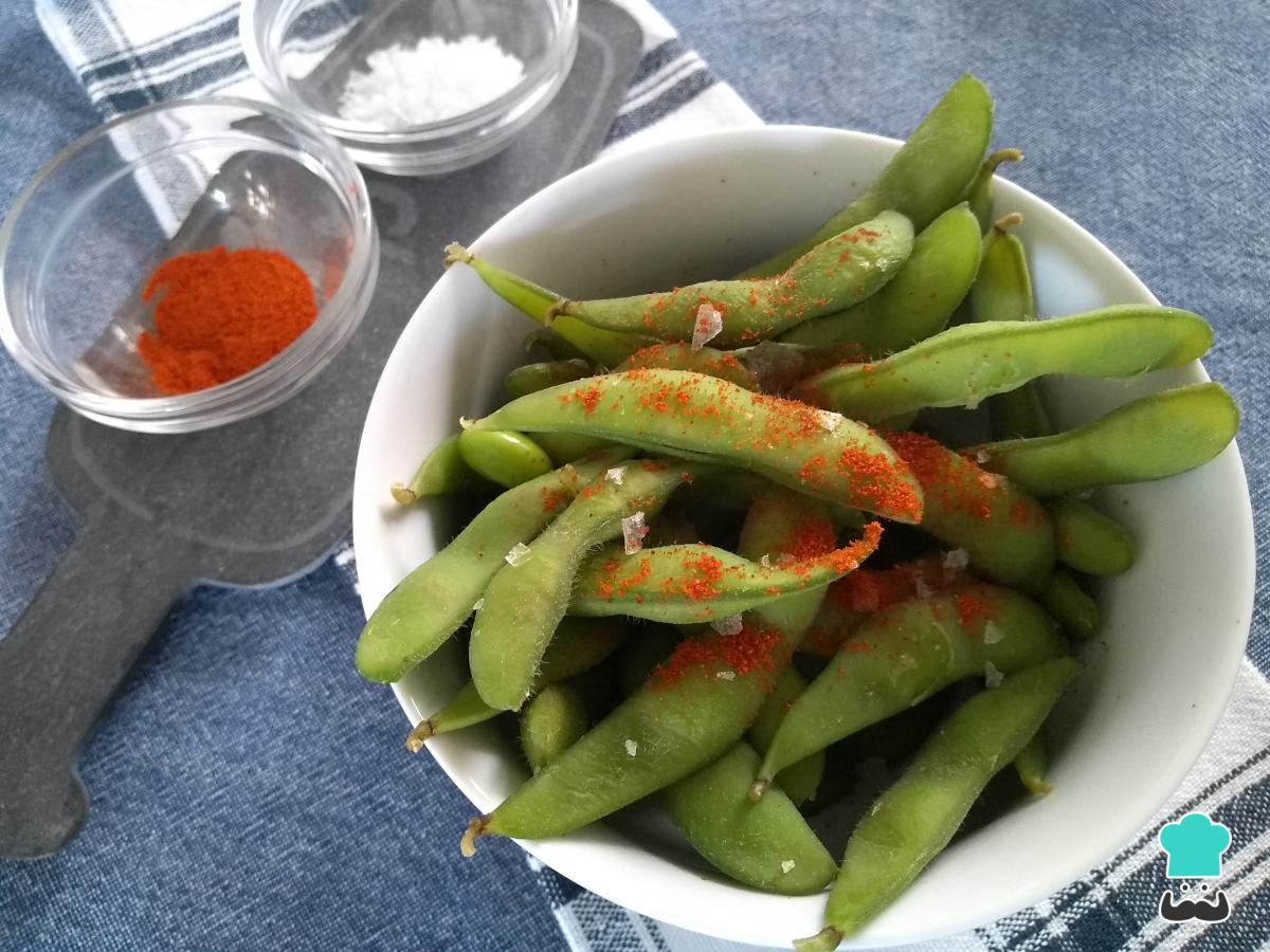 Receta de Edamame