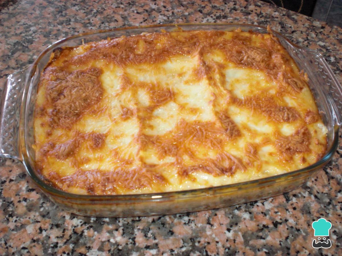 Receta de Lasaña de queso