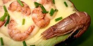 Receta de Aguacates rellenos de camarones caseros