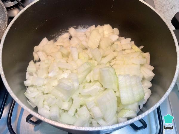 Receta de Pastel de choclo vegetariano - Paso 1