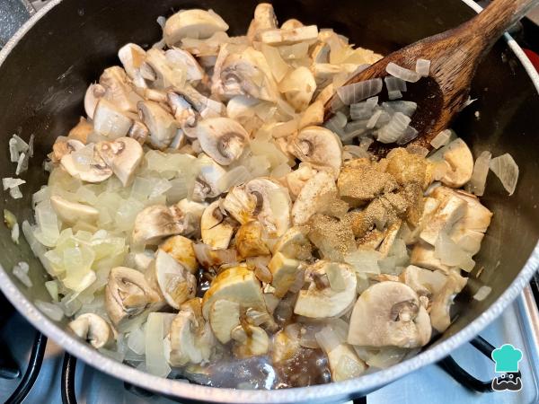 Receta de Pastel de choclo vegetariano - Paso 3