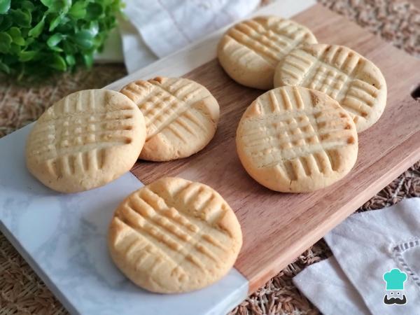 Receta de Galletas de mantequilla sin azúcar
