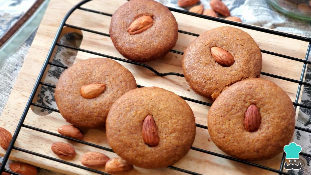 Receta de Galletas de almendras sin azúcar