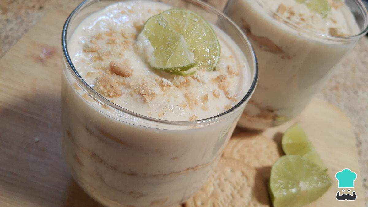 Receta de Carlota de limón en vaso