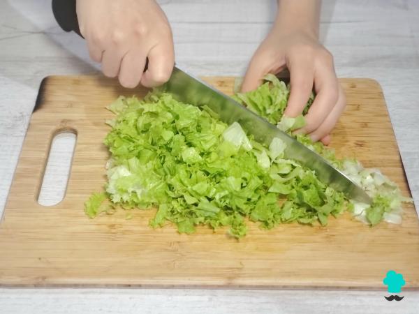 Receta de Pastel frío de pollo: fresco, cremoso y muy fácil de hacer - Paso 2