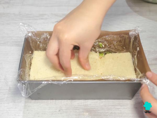 Receta de Pastel frío de pollo: fresco, cremoso y muy fácil de hacer - Paso 8