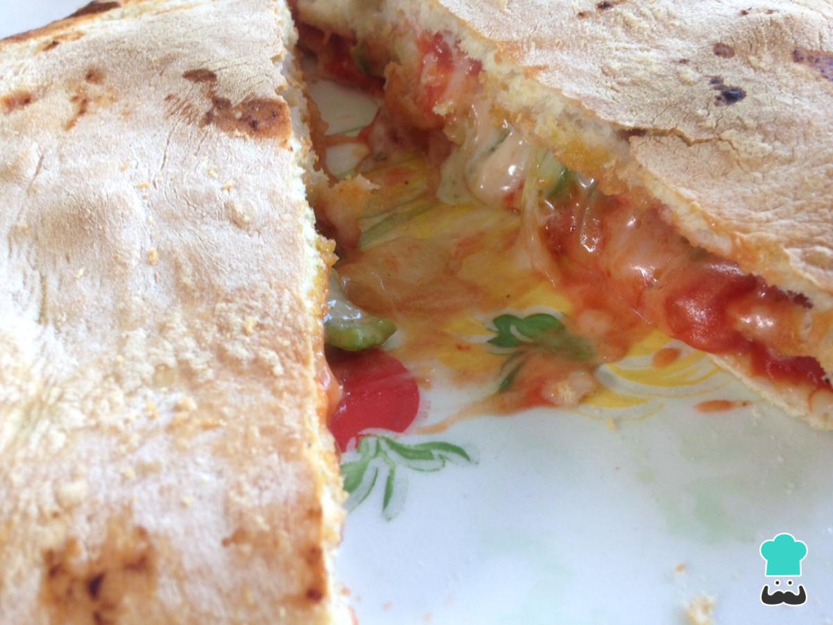 Receta de Calzone de verduras