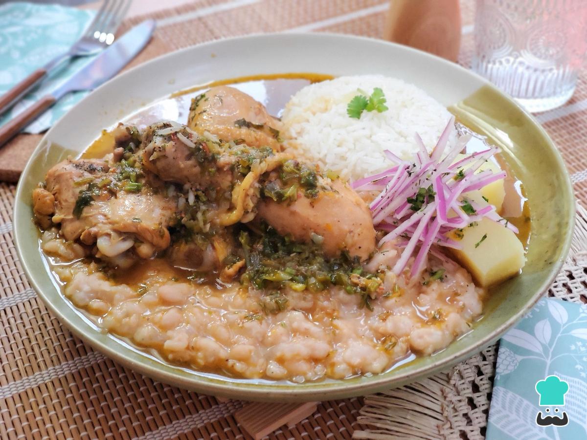 Receta de Seco de pollo a la norteña