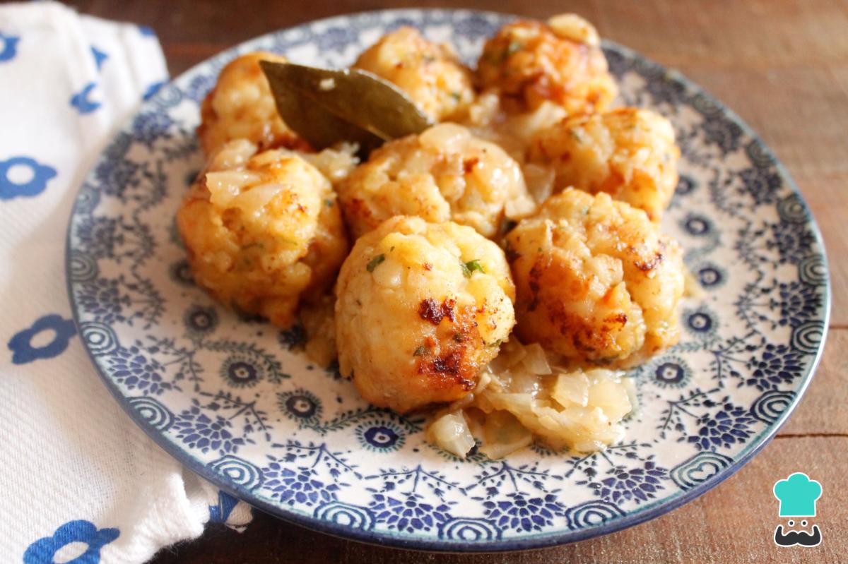 Receta de Albóndigas de choco y gambas