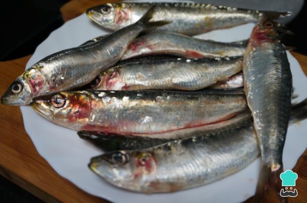 Receta de Sardinas al horno sin olor - Paso 1