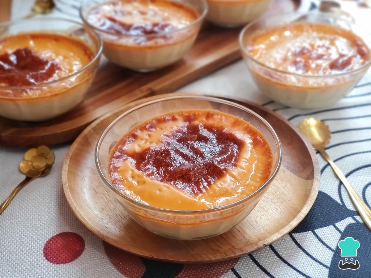 Receta de Leche asada peruana