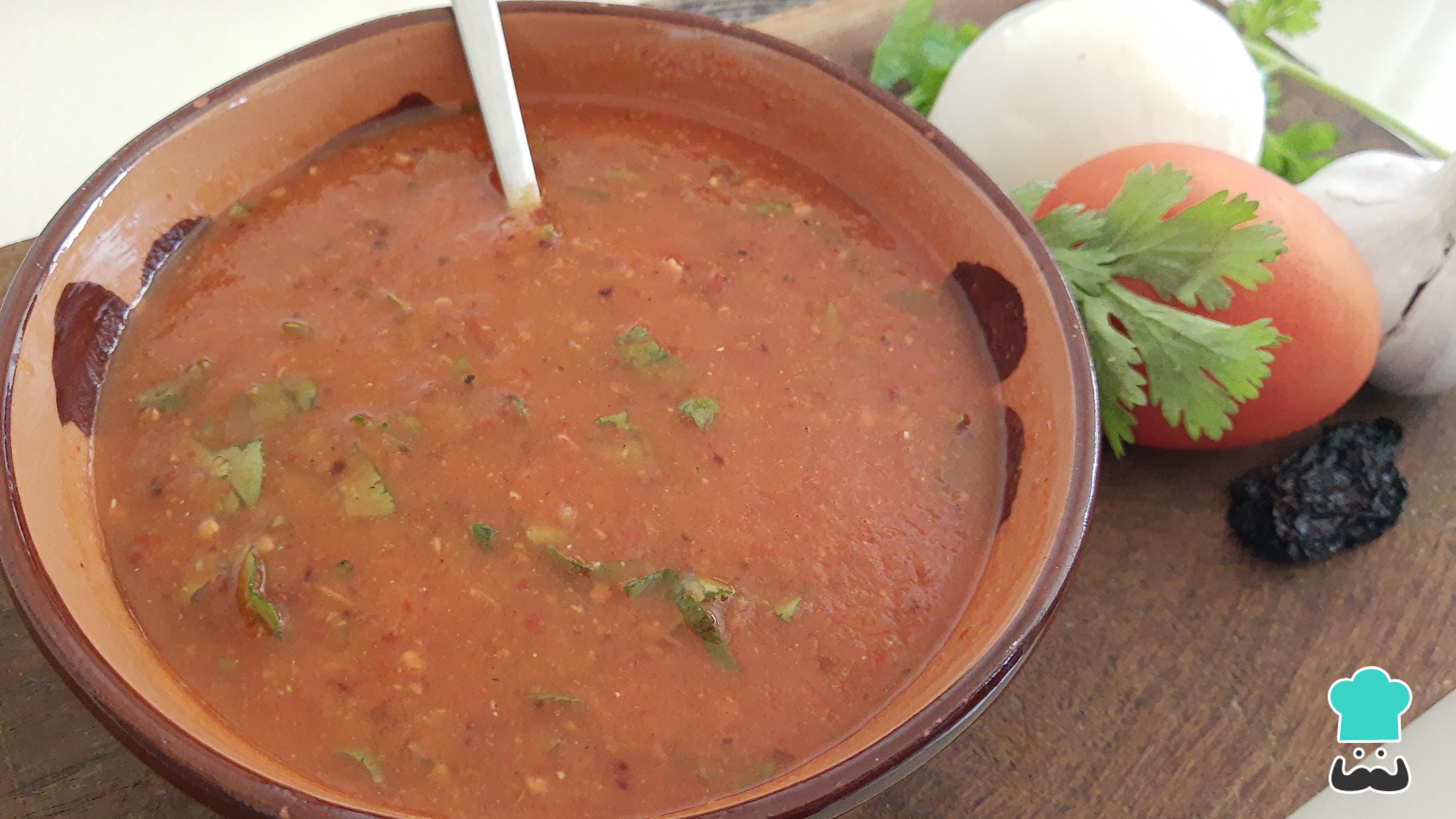 Salsa roja para tacos Receta MEXICANA