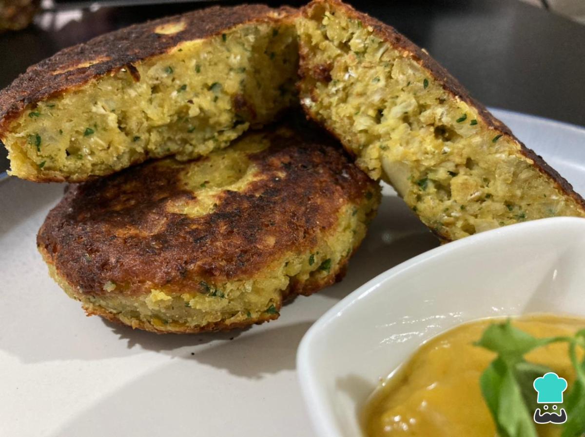Receta de Hamburguesa de falafel