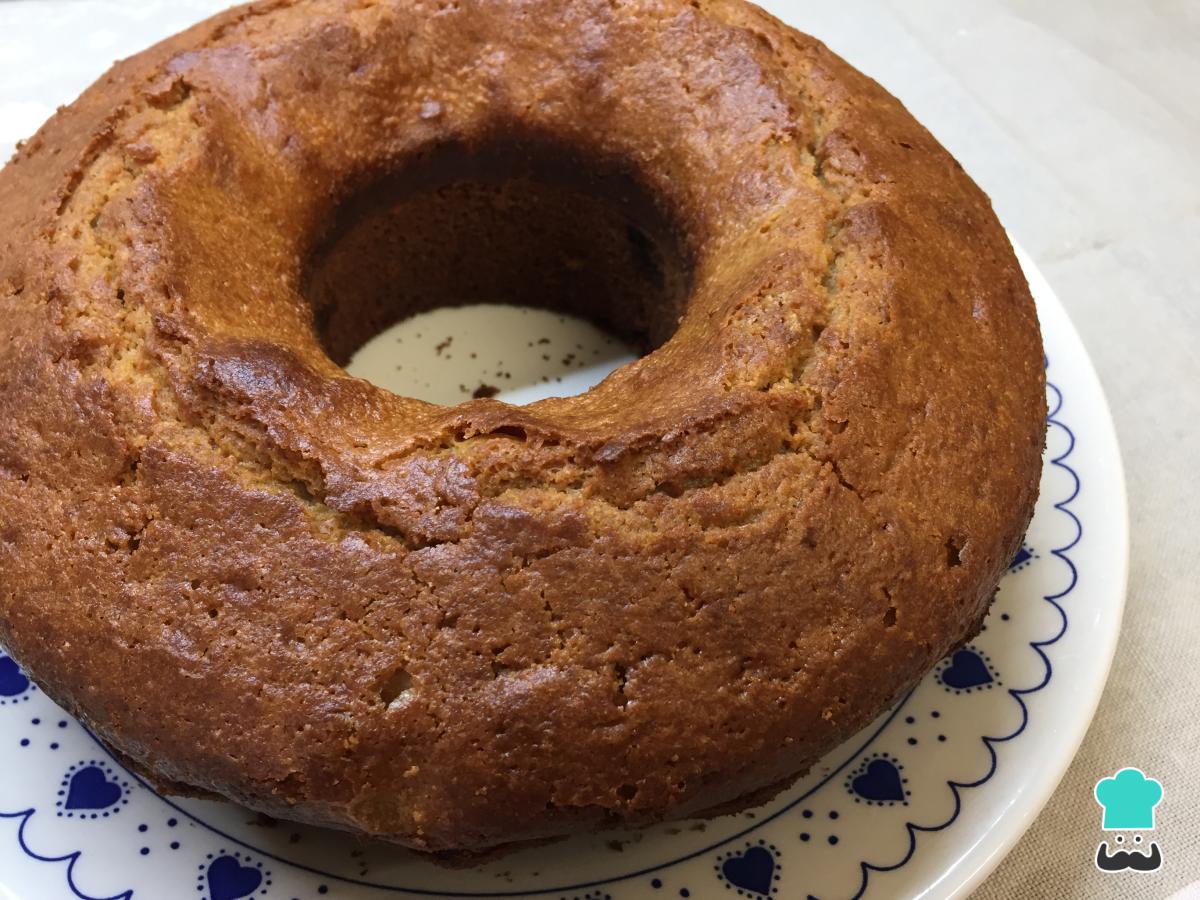 Receta de Bizcocho integral sin azúcar