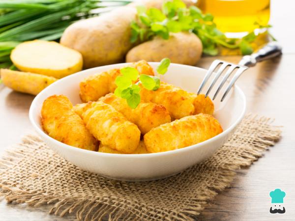 Receta de Croquetas de puré de patatas