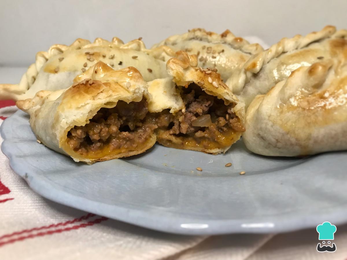 Receta de Empanadas de hamburguesa