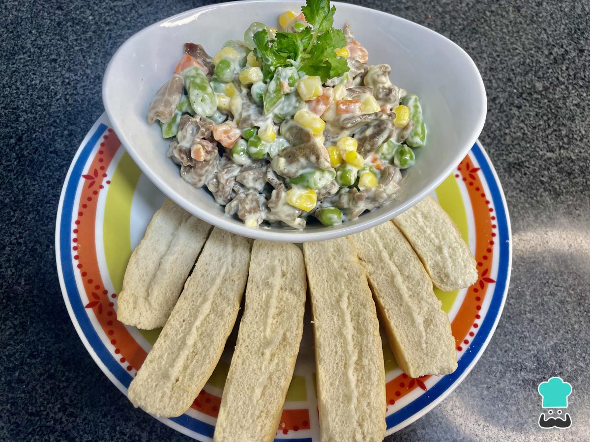 Receta de Salpicón chileno