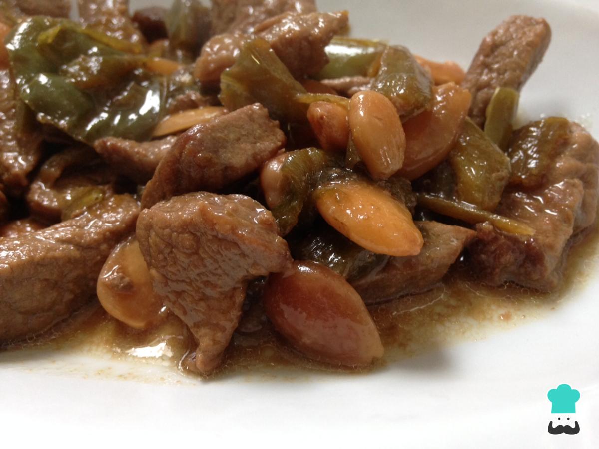Receta de Ternera en salsa de soja