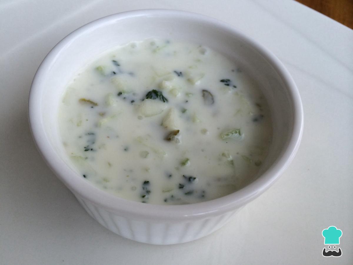 Receta de Salsa de yogur y pepino