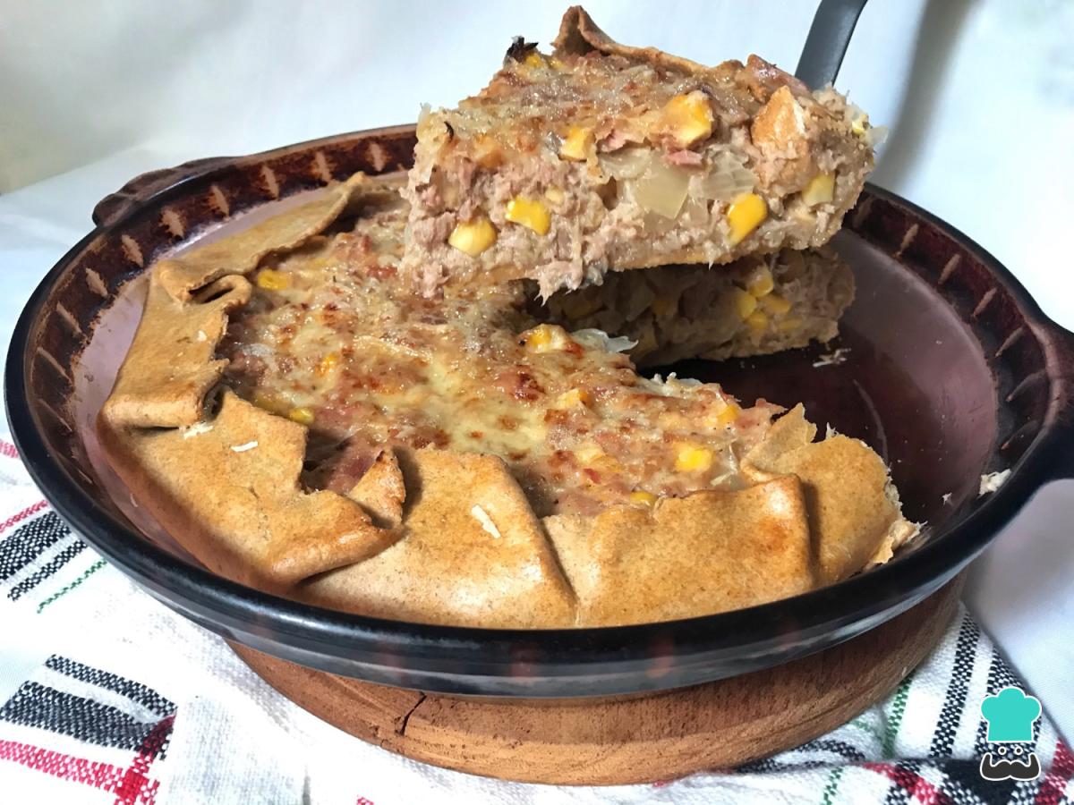 Receta de Tarta de atún y choclo