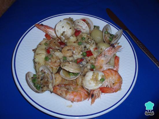 Receta de Dorada con calabacines en salsa de naranja