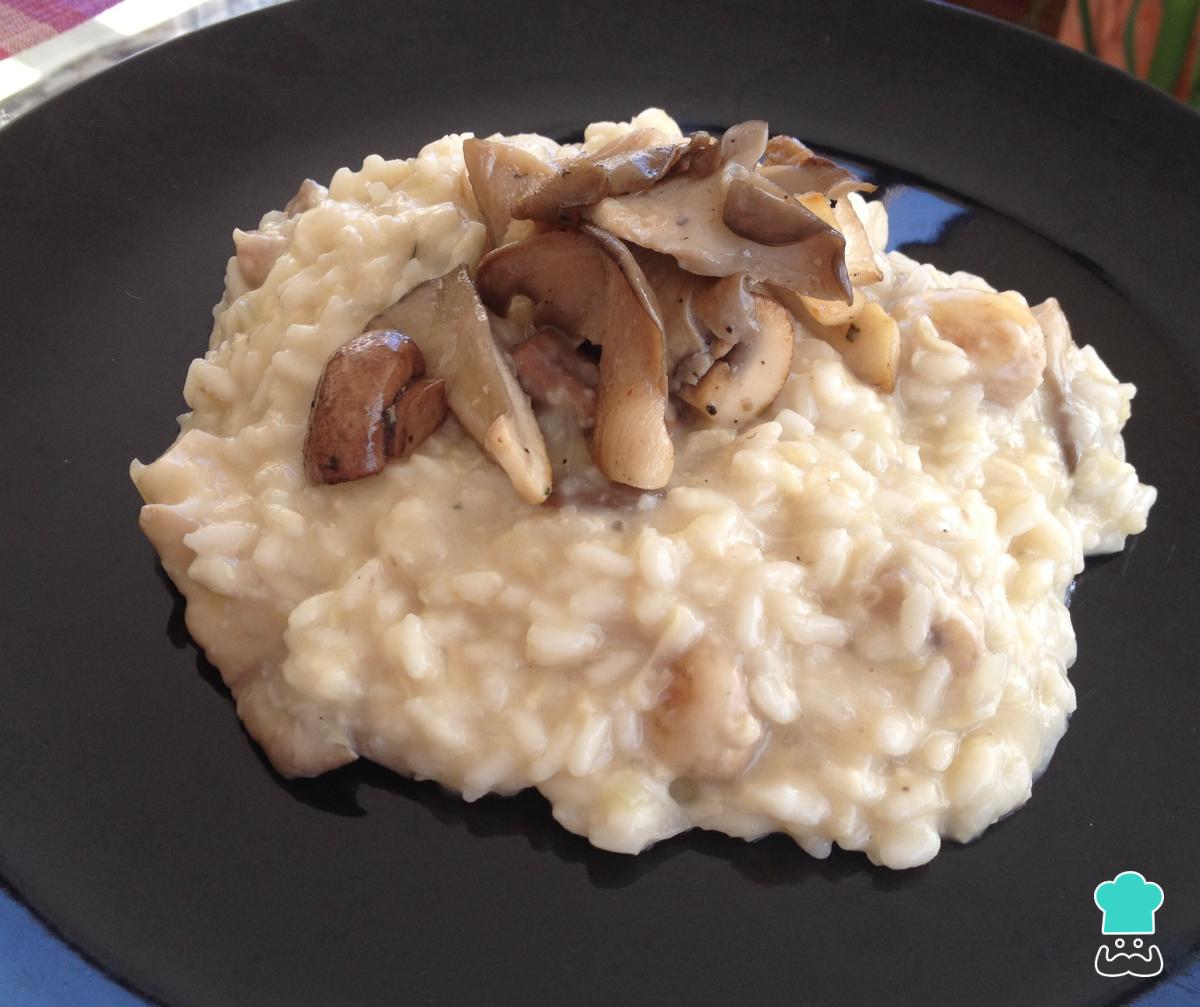 Receta de Risotto de setas