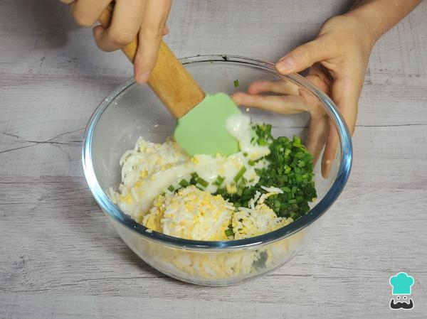 Receta de Empanadas de huevo - Paso 3