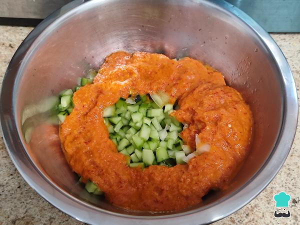 Receta de Salsa de pepino para pozole - Paso 5