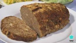 Receta de Pan de carne meatloaf