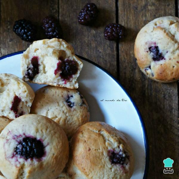 Receta de Muffins de queso de cabra