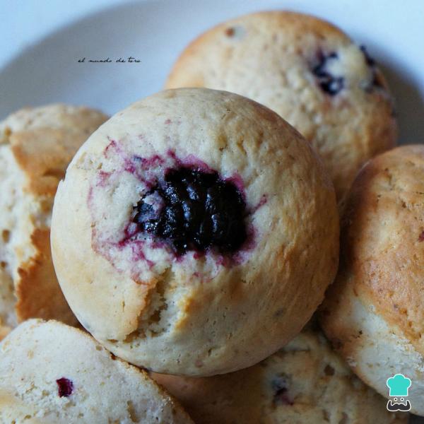 Receta de Muffins de queso de cabra - Paso 6