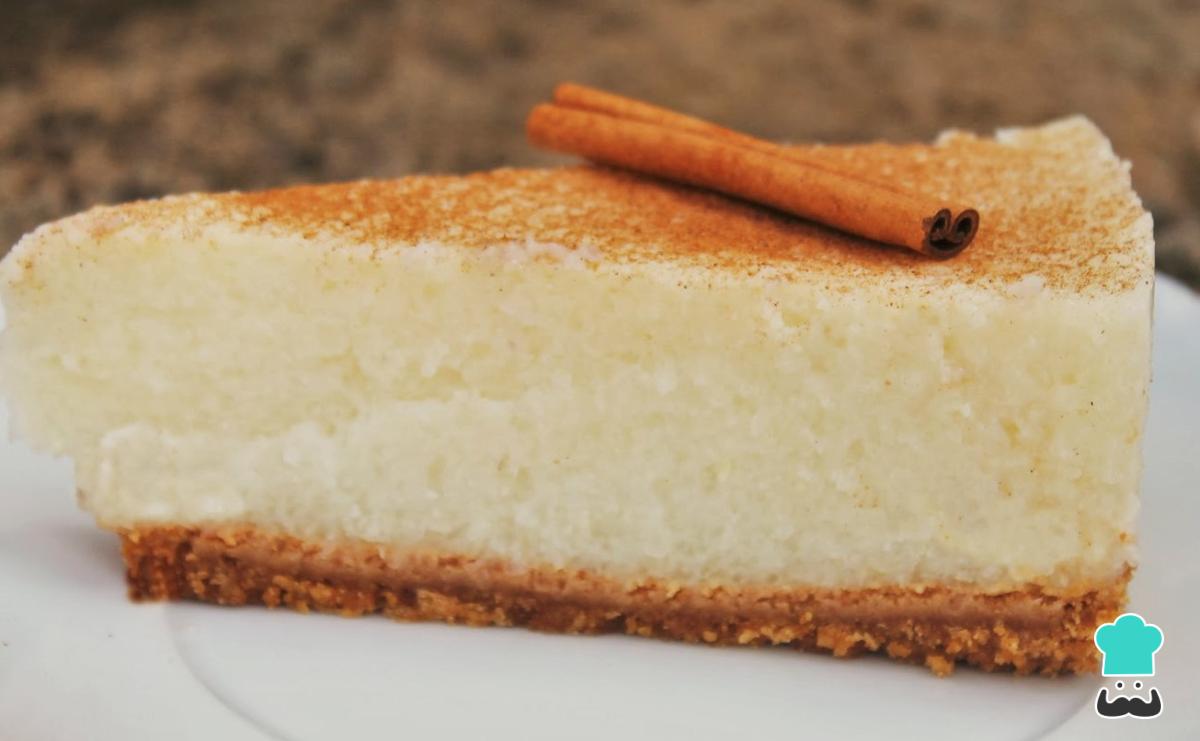 Receta de Tarta de arroz con leche con Thermomix