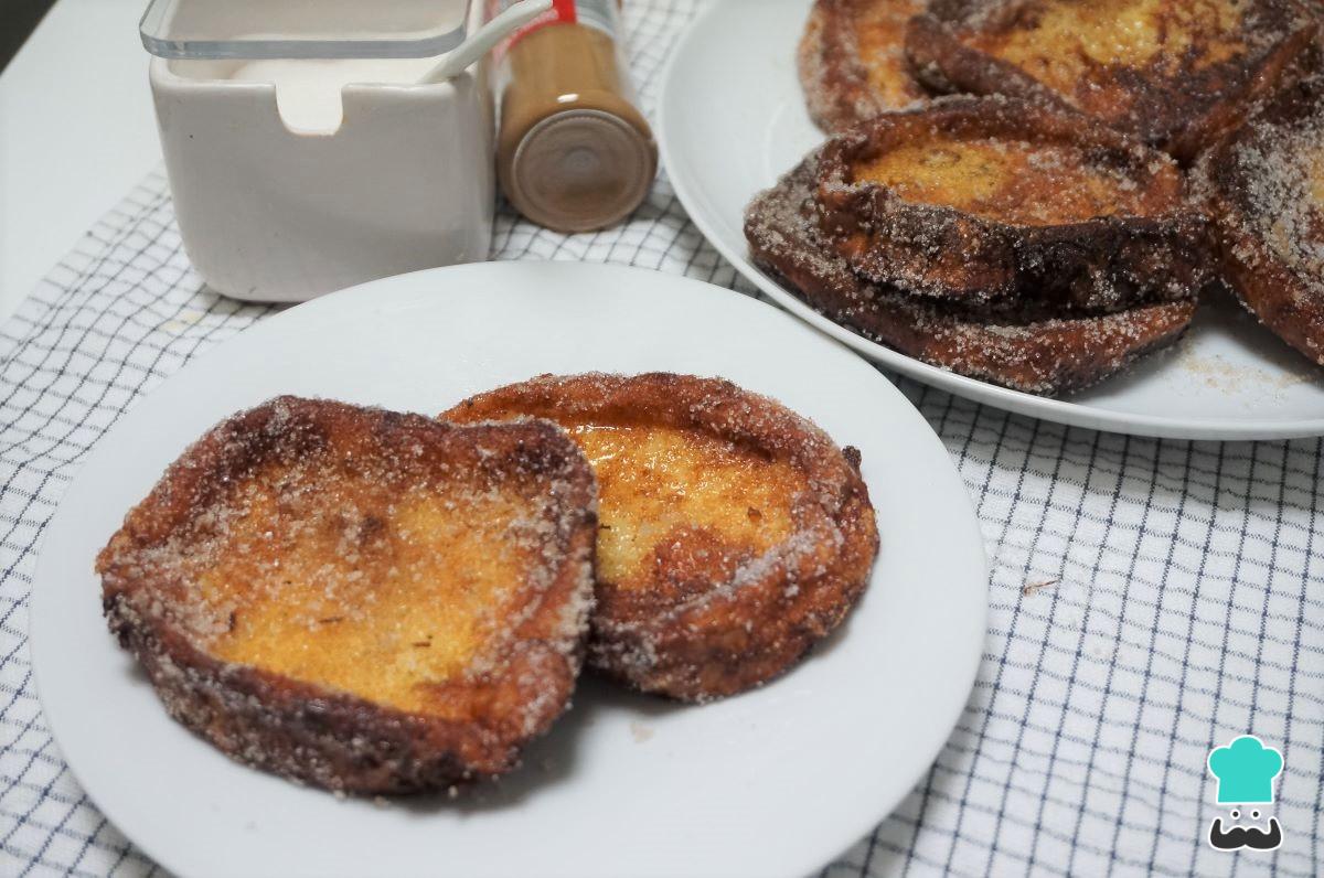 Receta de Torrijas caseras