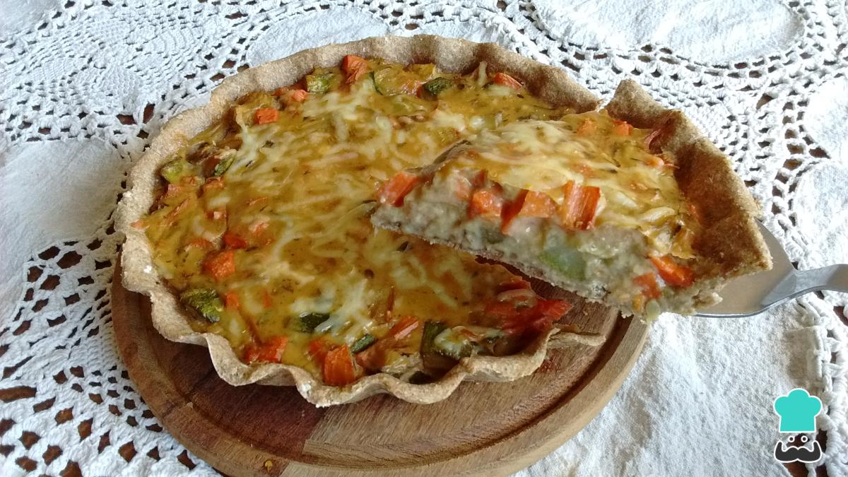 Receta de Tarta de zapallitos y zanahoria