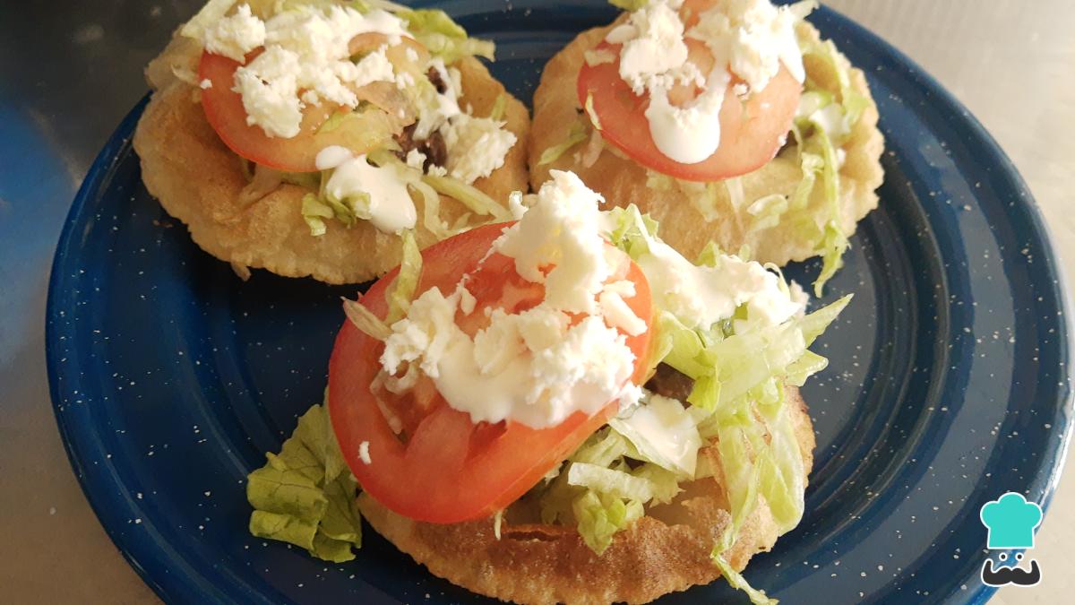 Receta de Infladas veracruzanas