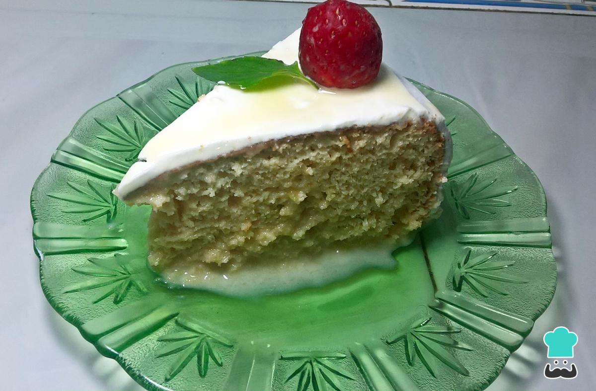 Receta de Pastel de tres leches envinado