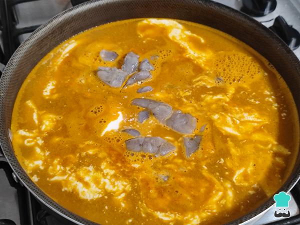 Receta de Bisque de camarón - Paso 6