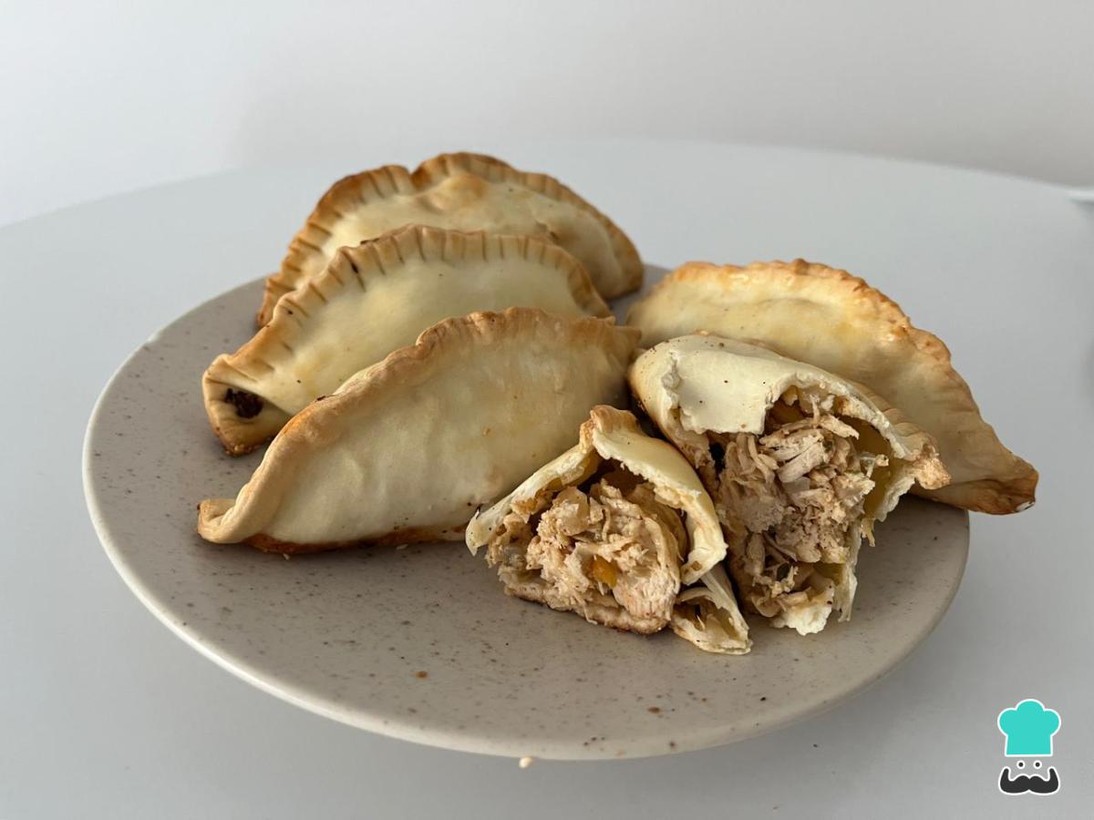 Receta de Empanadas de pollo al horno