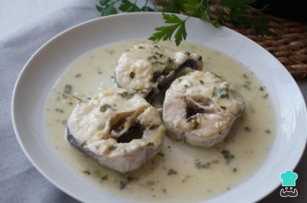 Receta de Merluza en salsa verde de la abuela