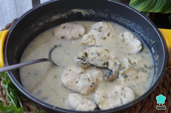 Receta de Merluza en salsa verde de la abuela - Paso 6